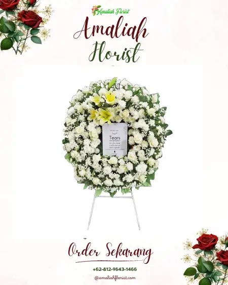 Krans Bunga Duka Klapagading